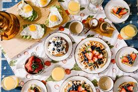 flat lay photography examples for food
