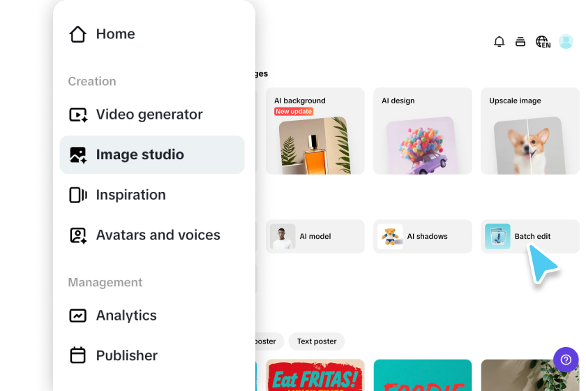 Navigate to the image editor