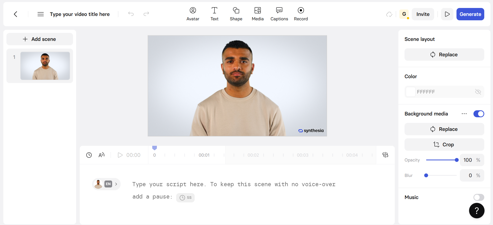 gerador de avatares falantes por ia grátis