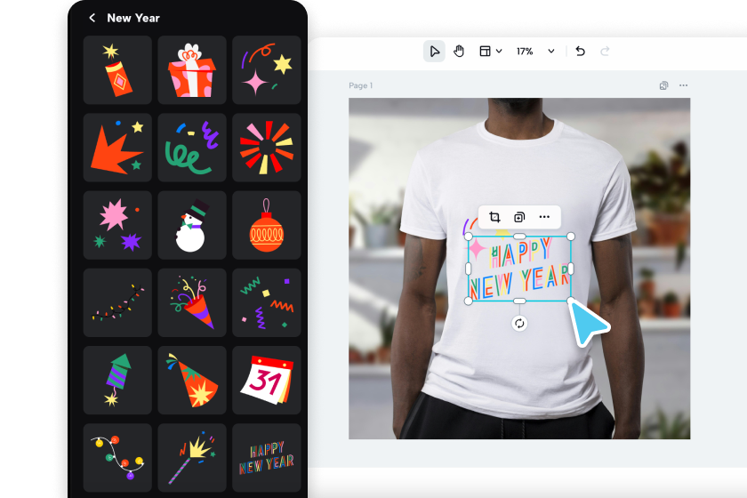 Customize your merchandise design