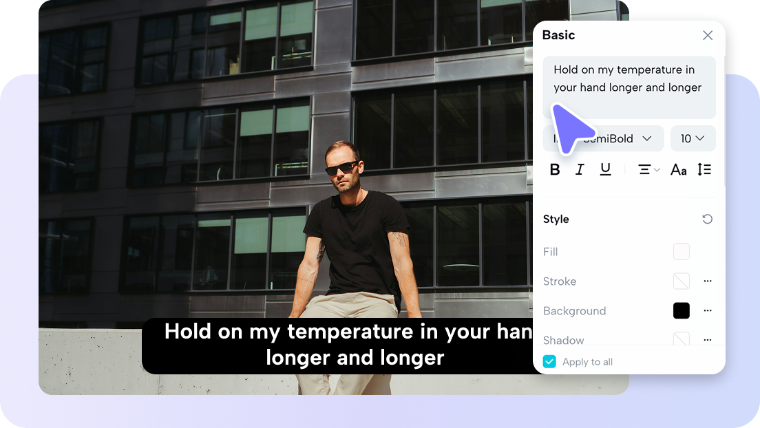 Convert audio files into text