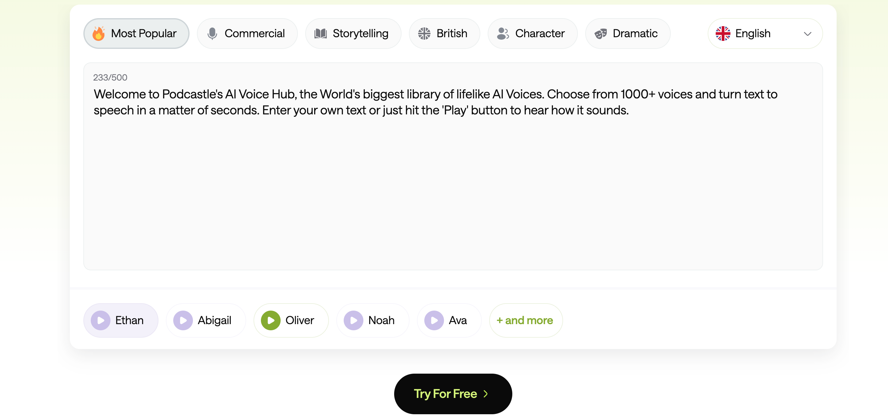 Podcastle AI Audio