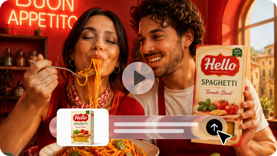 Turn your product shots and model photos into branded videos