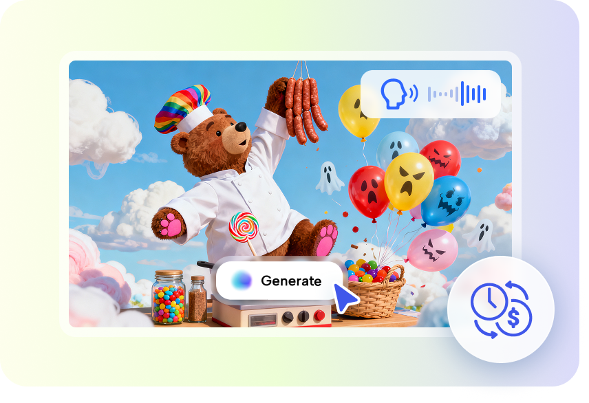 Saves hours of complex editing