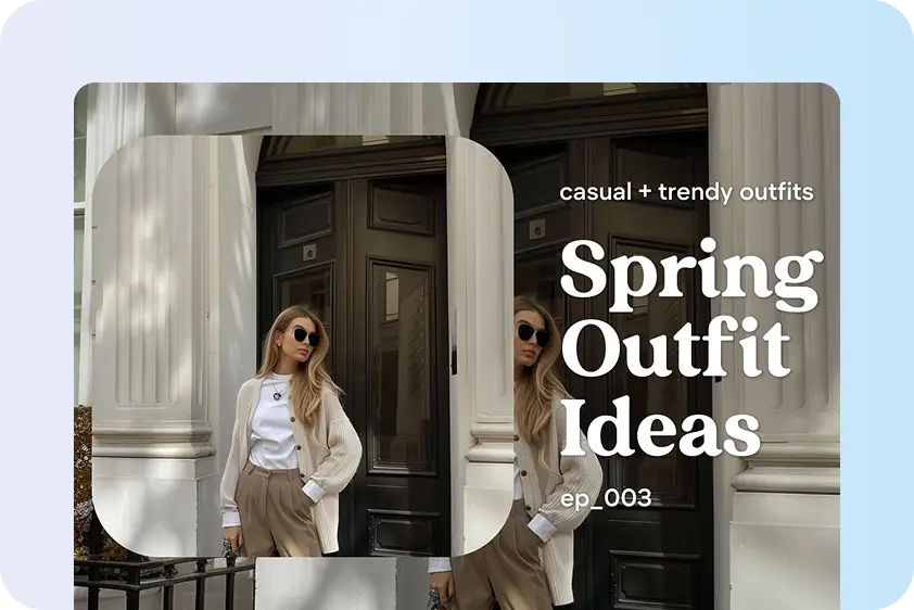 Edited social media post