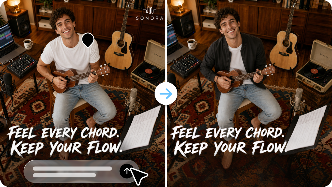 Interactive text-guided editing with precise control
