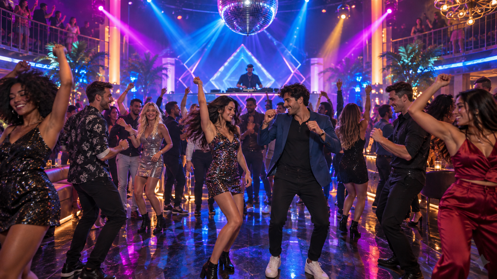 Clubbing video hero image