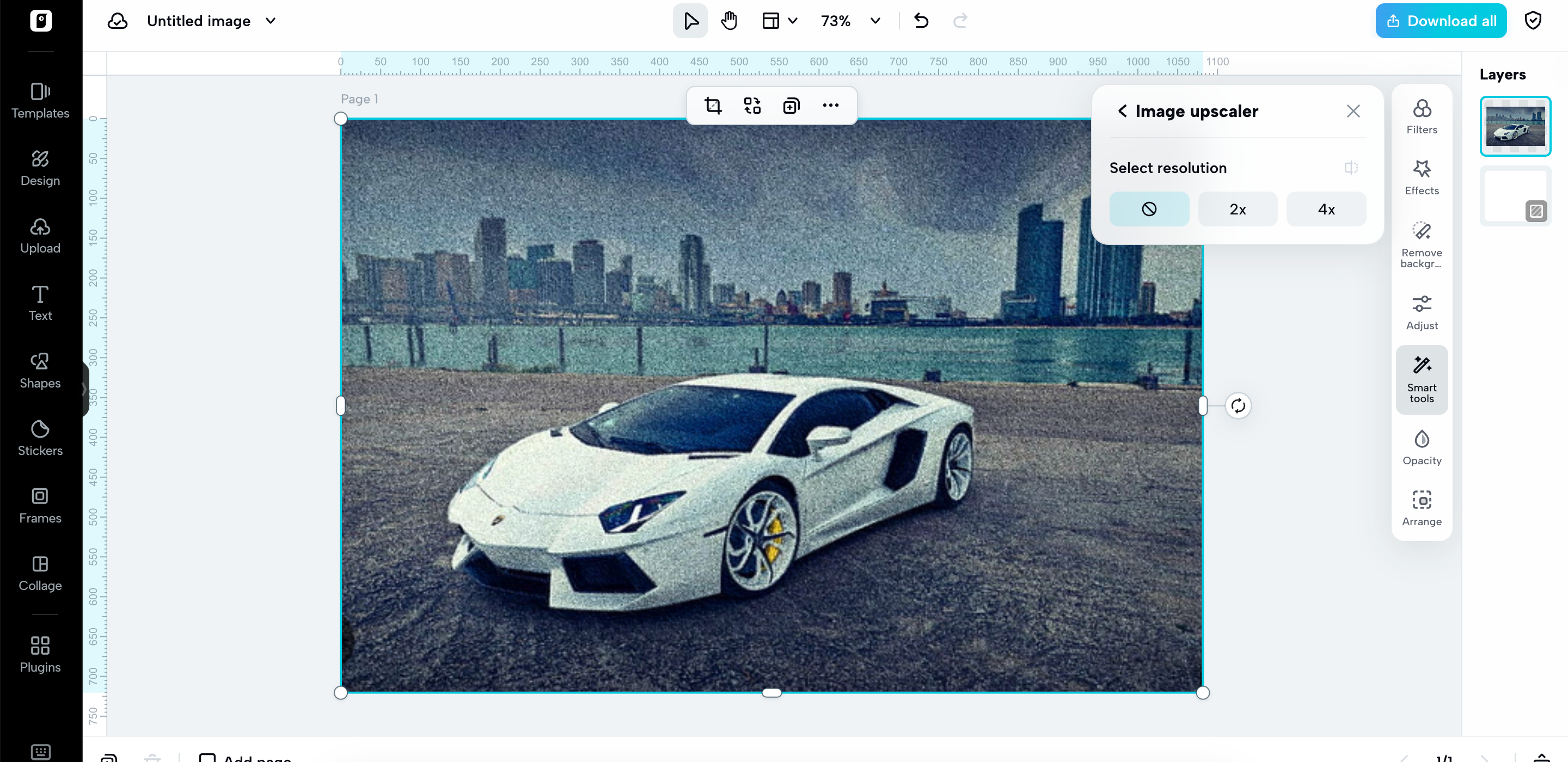 Use smart tools to fine-tune your image