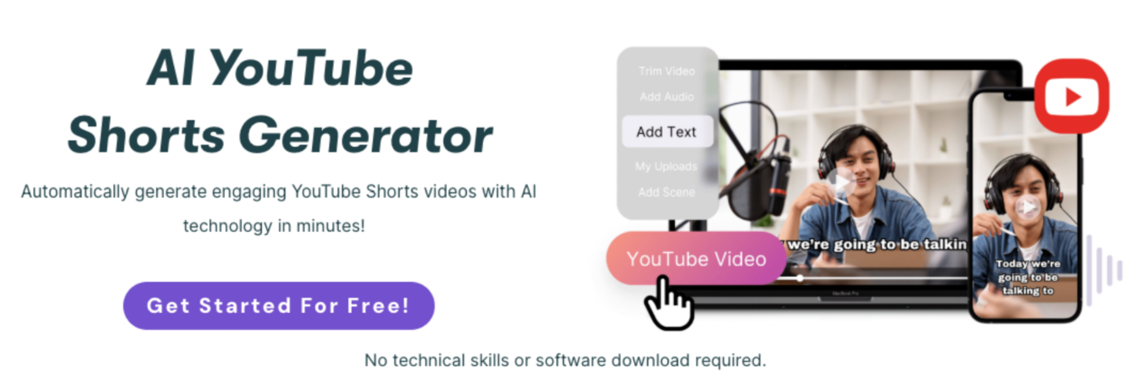 Pictory AI YouTube Shorts Generator