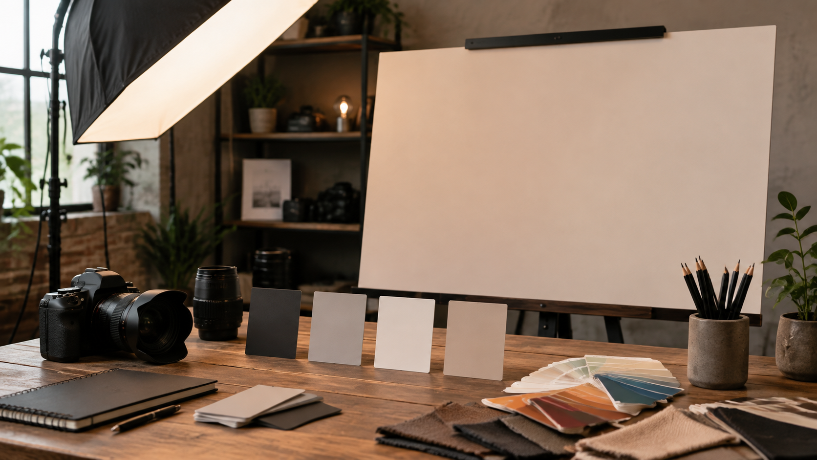 Creator Desk Thumbnail Setup