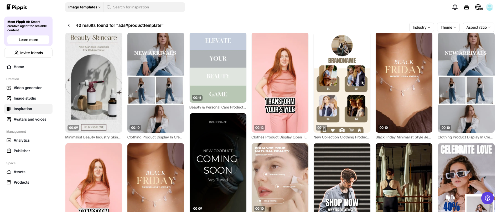 Customizable templates for interactive storytelling