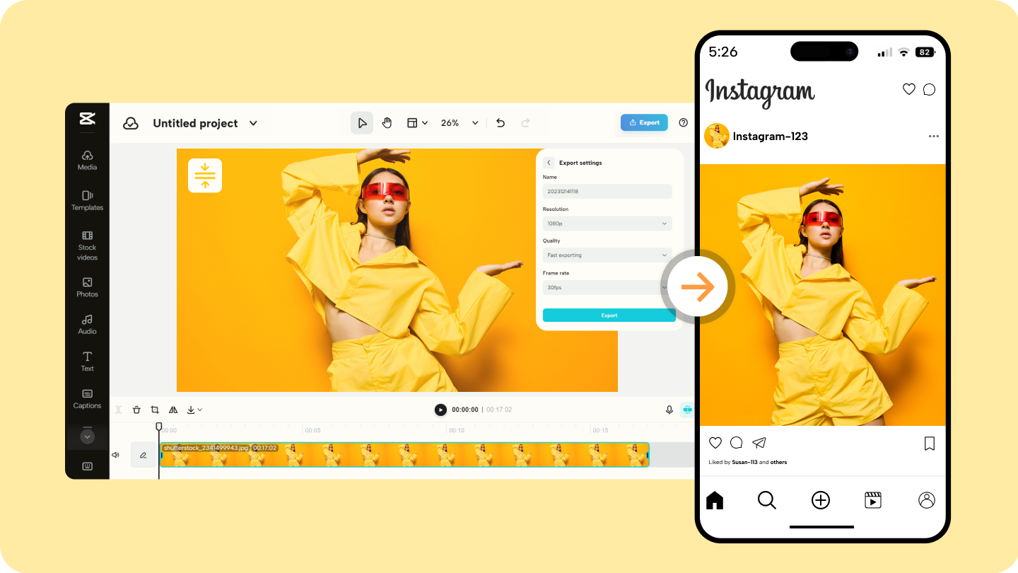 compress video for instagram