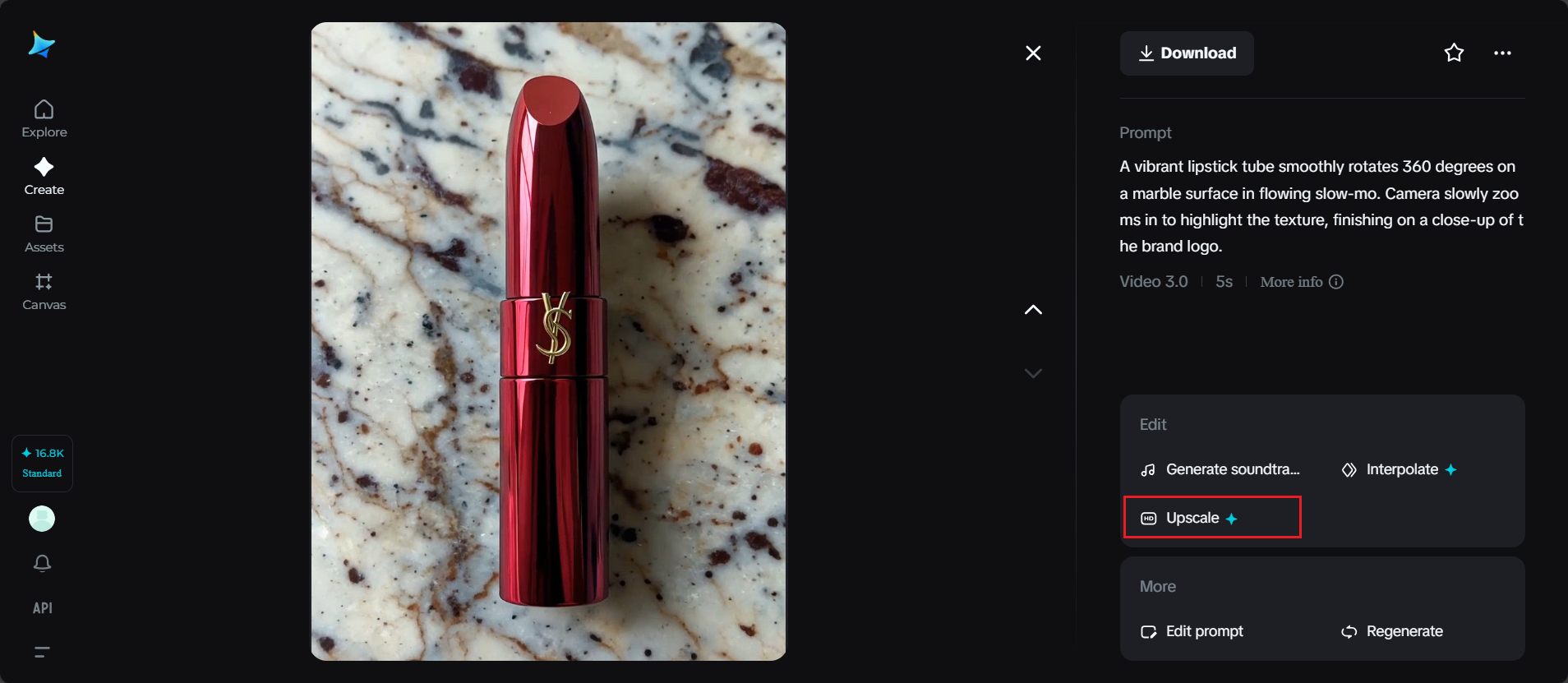 Upscale