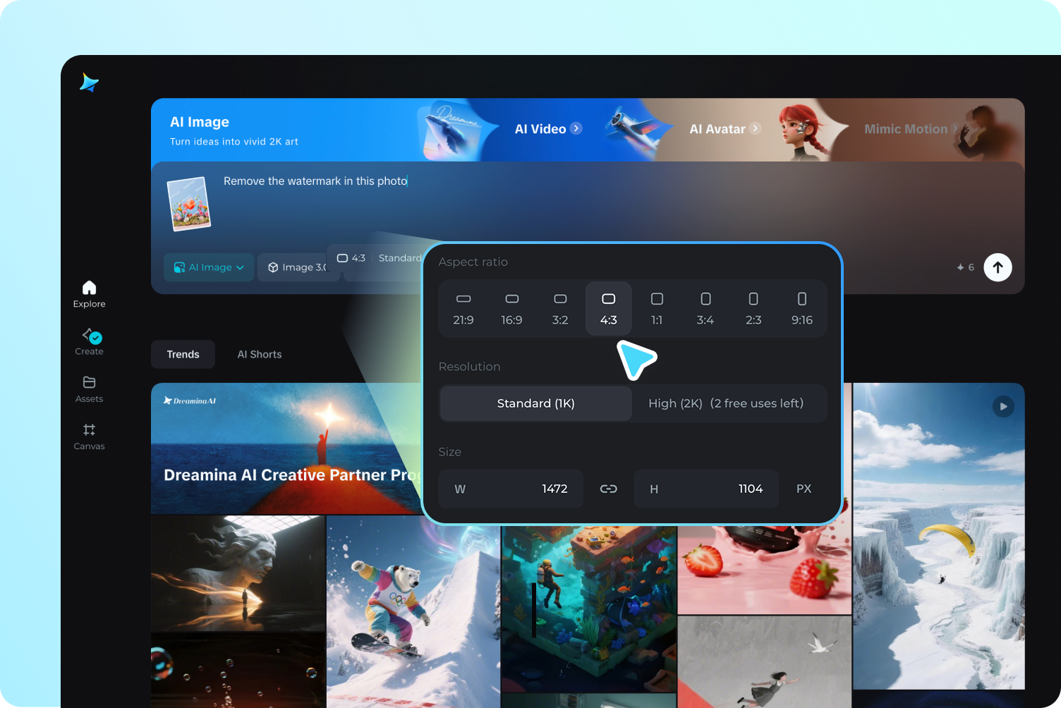 eliminator de watermark AI gratuit