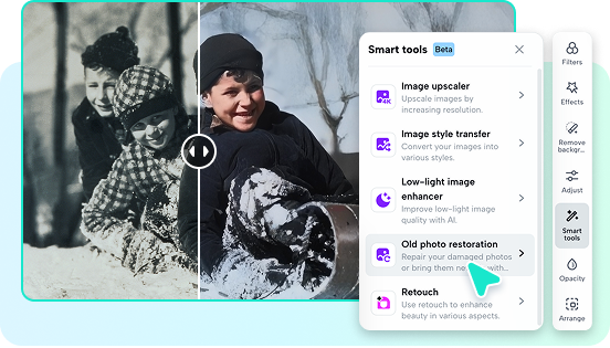 Vylepšete a obnovte své fotografie.
