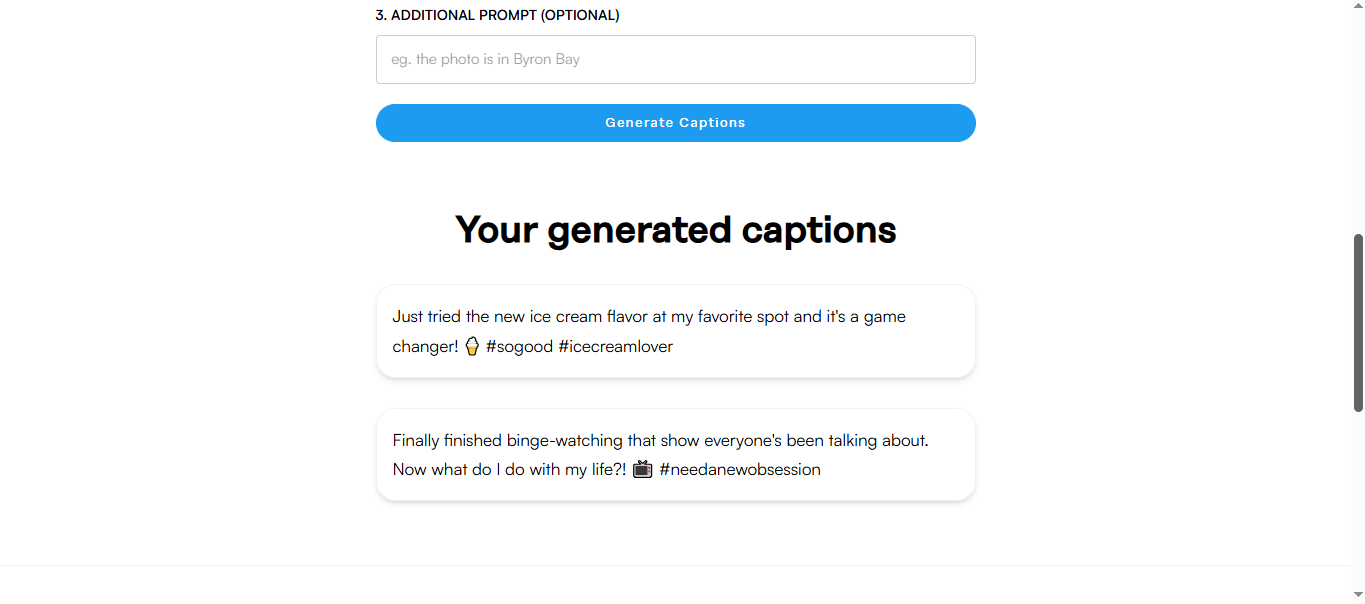 Bild des Thread Creators - ein zuverlässiger AI-Bildbeschriftungsgenerator