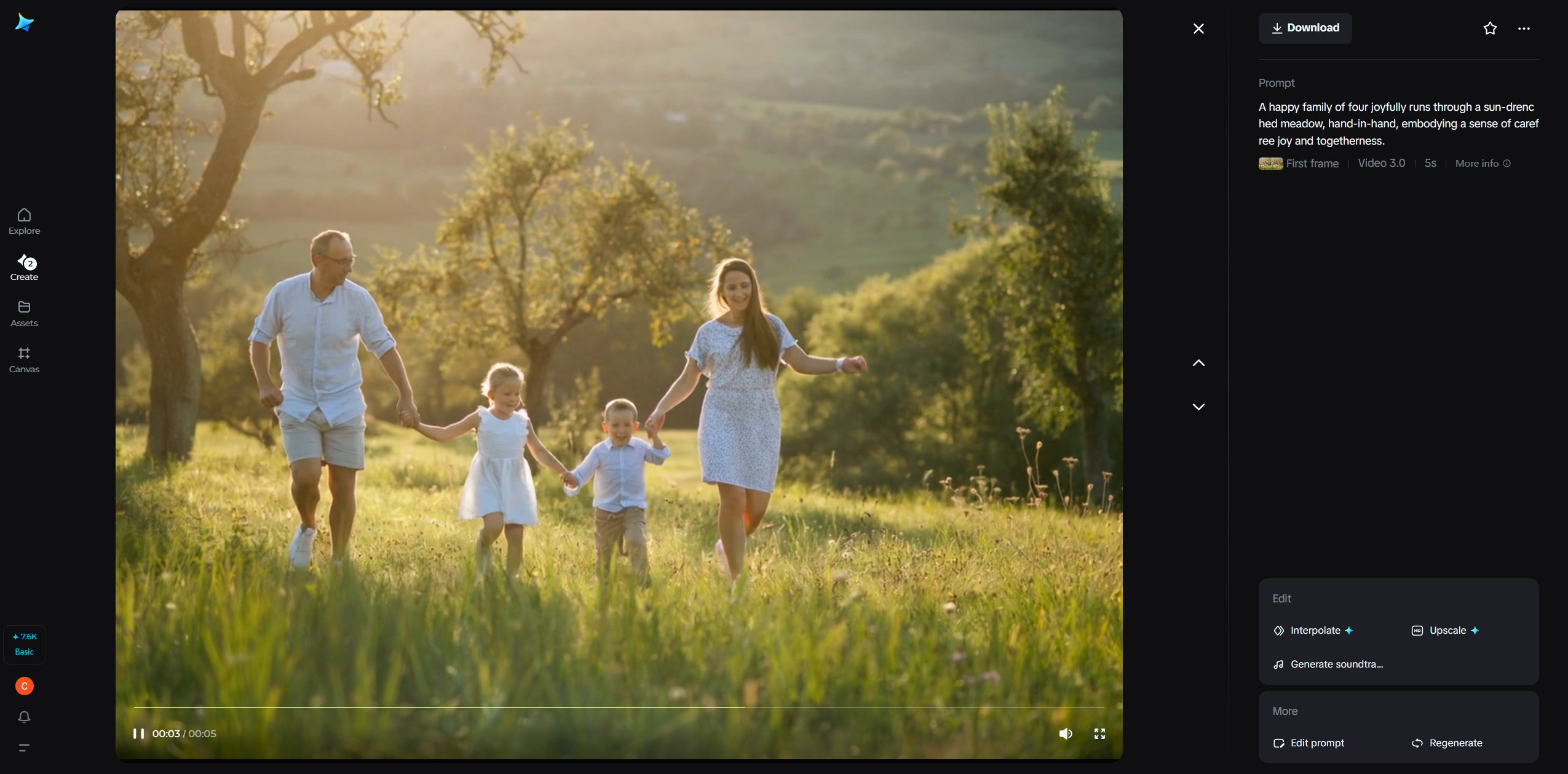 ภาพคลิปวิดีโอสั้นสำหรับโซเชียลมีเดีย