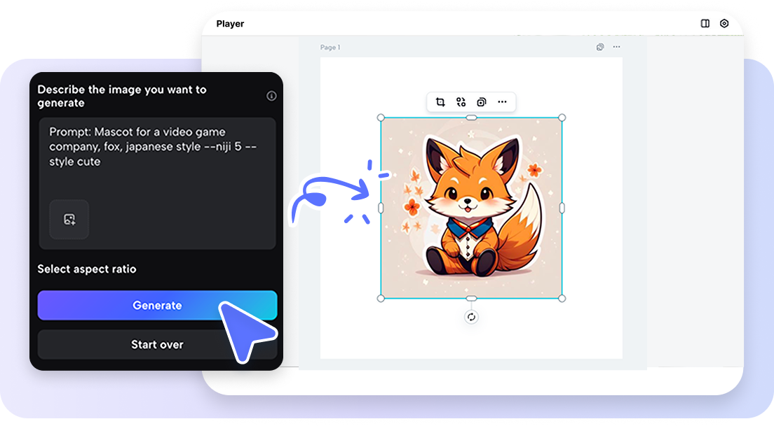 AI logo generator