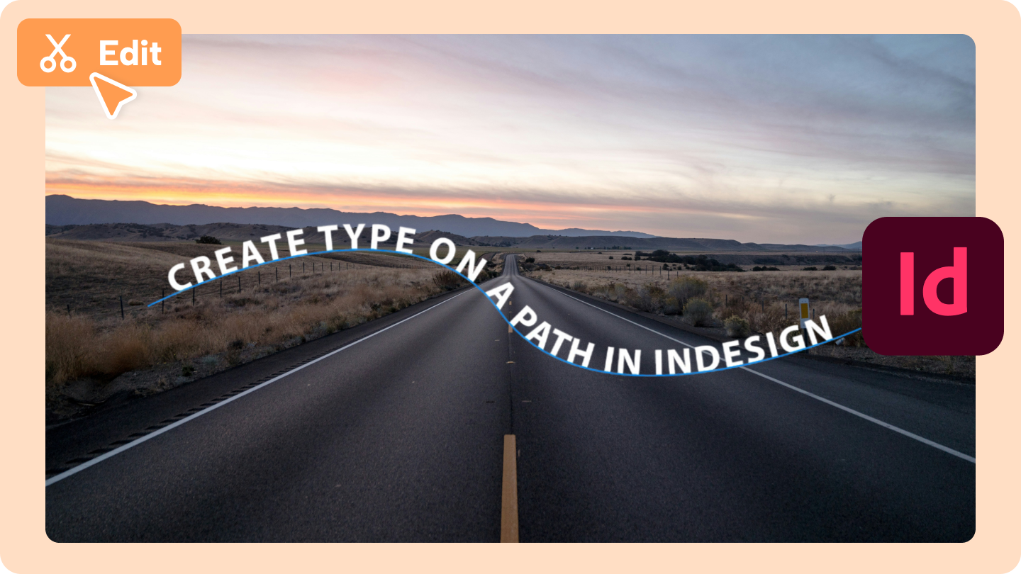taip pada laluan Indesign 