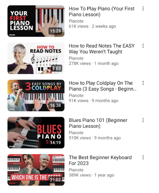 Expérimenter différentes idées de contenu pour augmenter l'engagement de YouTube