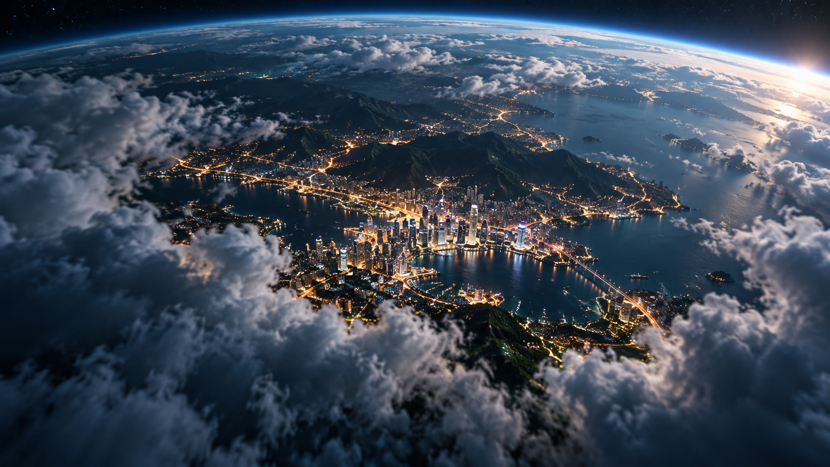 earth zoom effect example