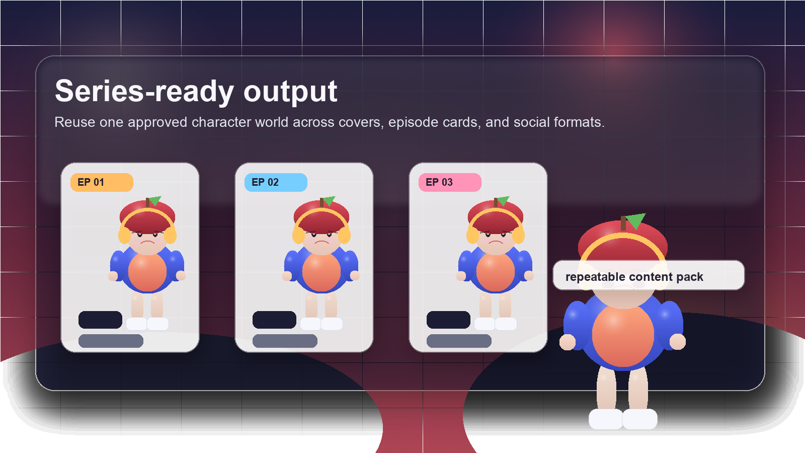 Ai Fruit Drama premium feature visual 3