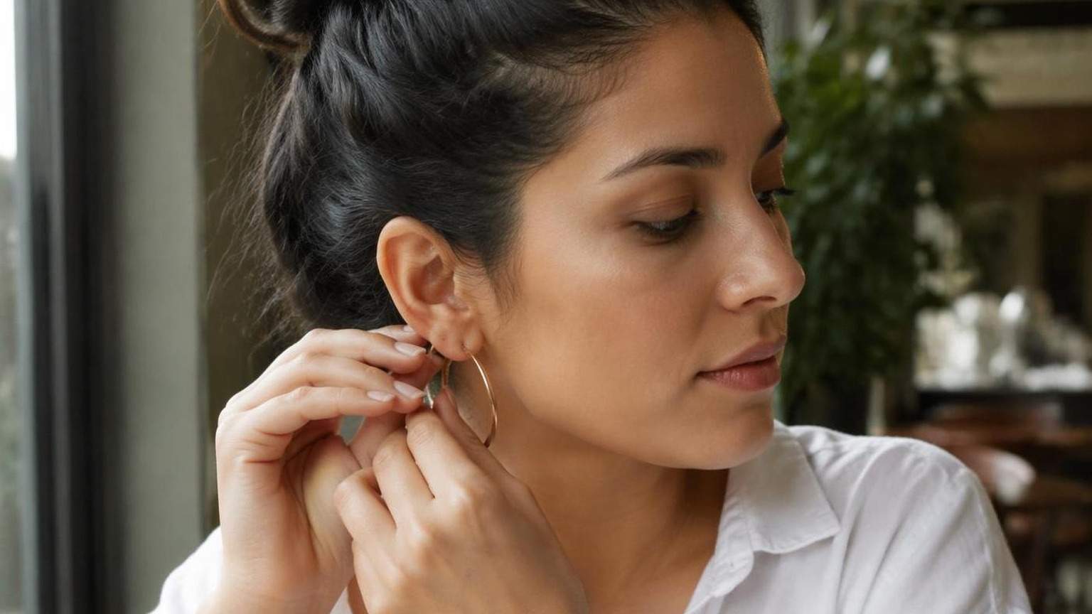 Dreamina remove earrings from video prompt example 6: Prepare a before-and-after test