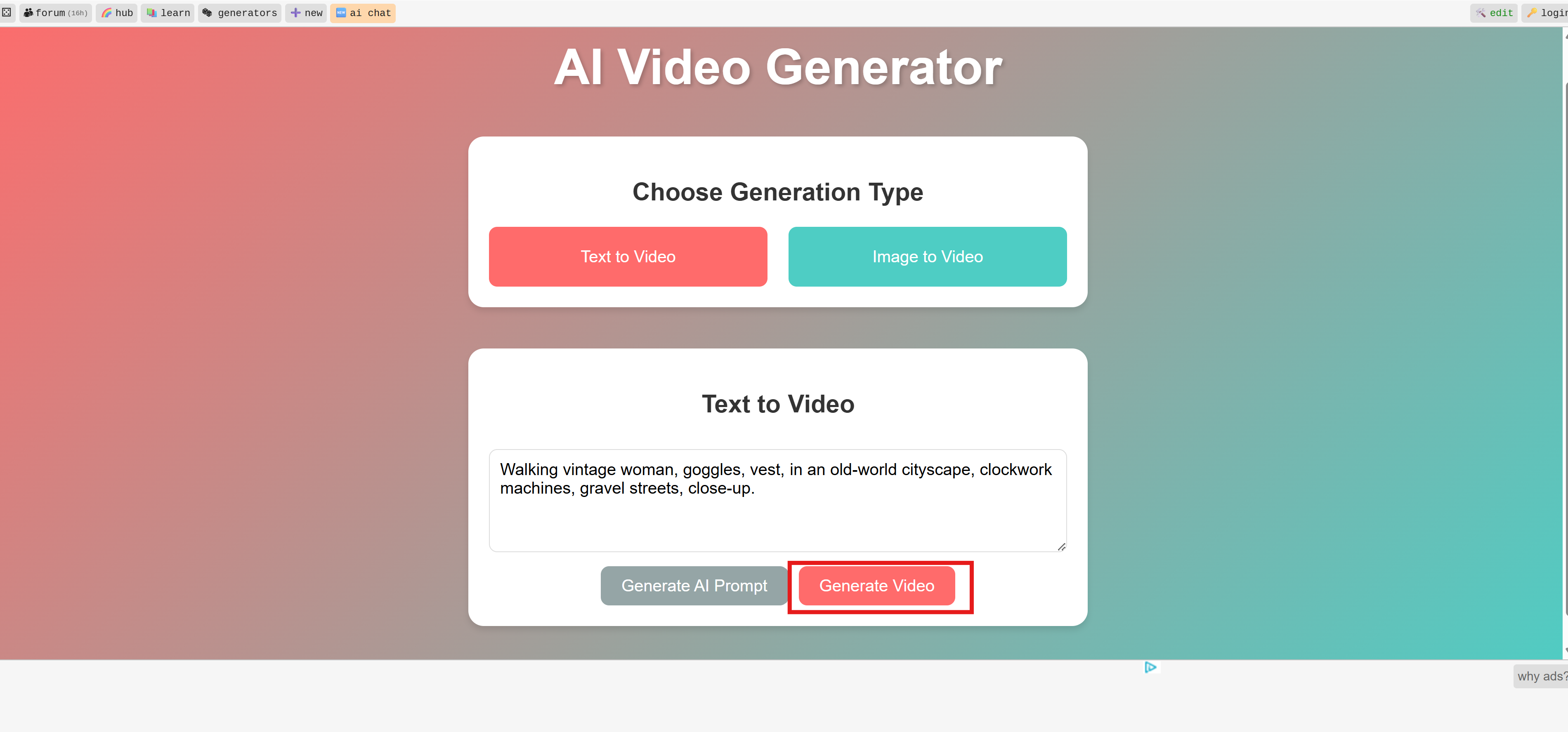 Generate