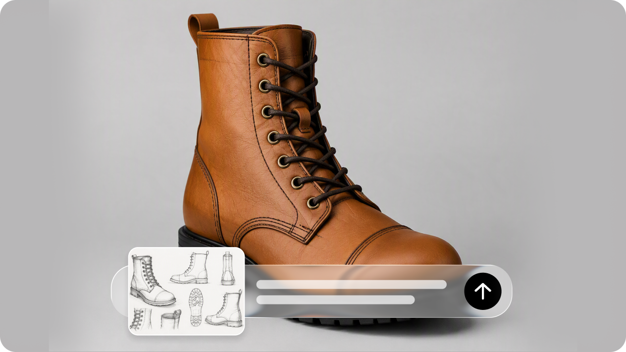 Turn a reference photo into your own design