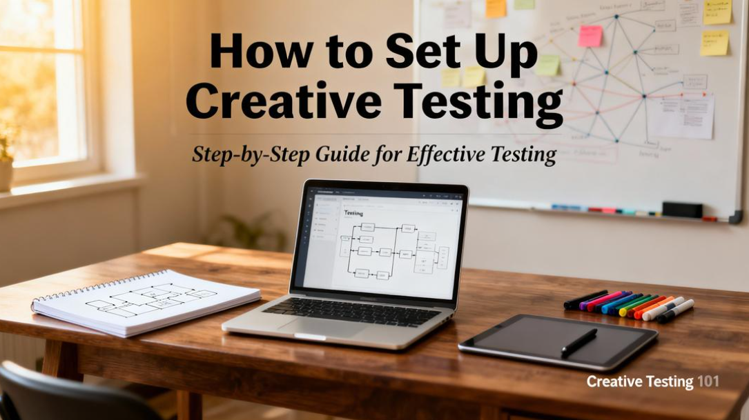 Mga hakbang upang mag-set up ng malikhaing pagsusuri