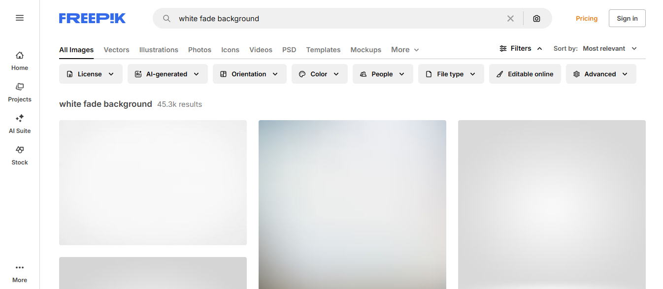 Interafce Freepik