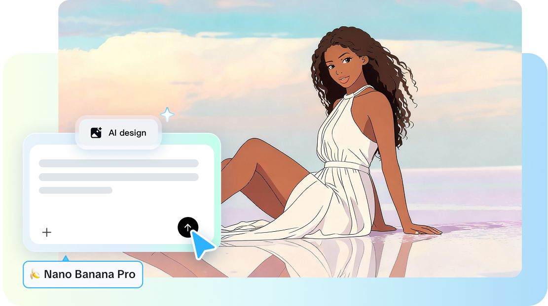 Generate characters without drawing skills