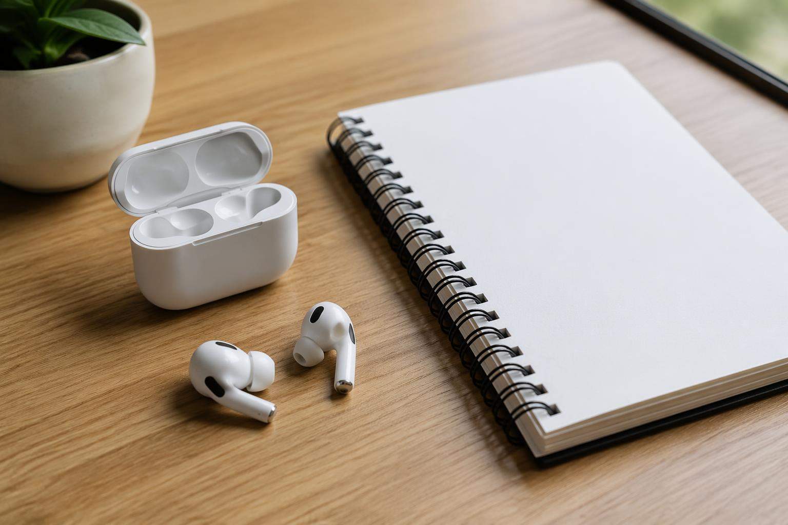 Quitar los auriculares de la imagen del héroe de la foto