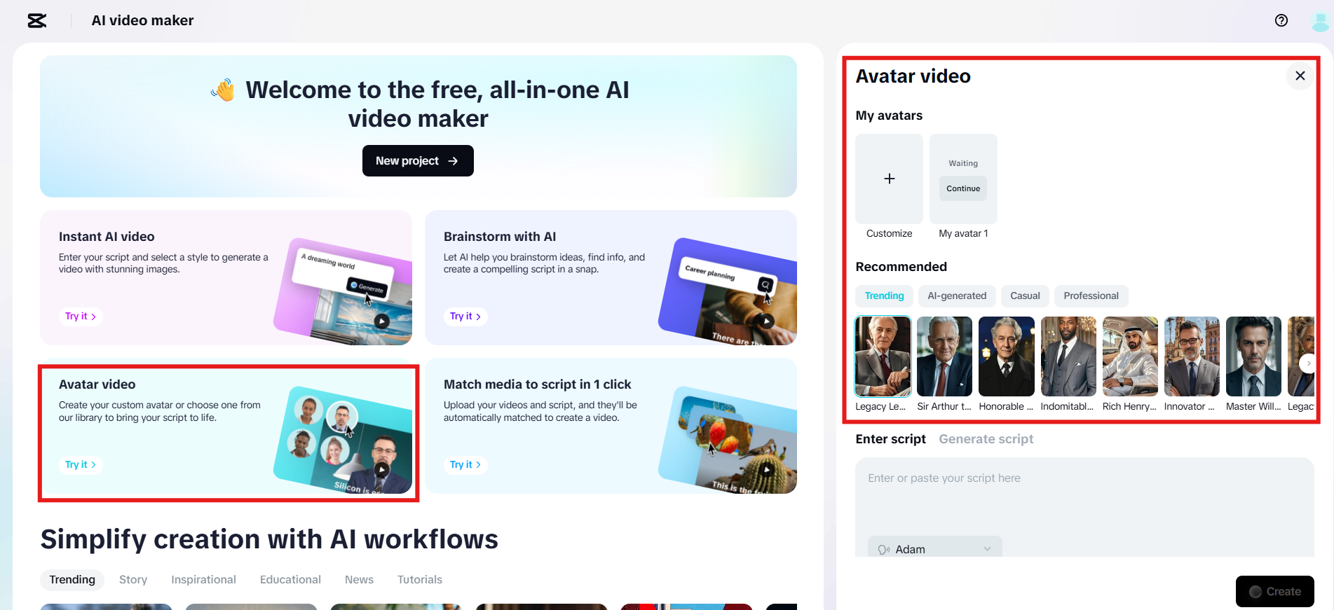 Avatar anpassen oder individuell erstellen