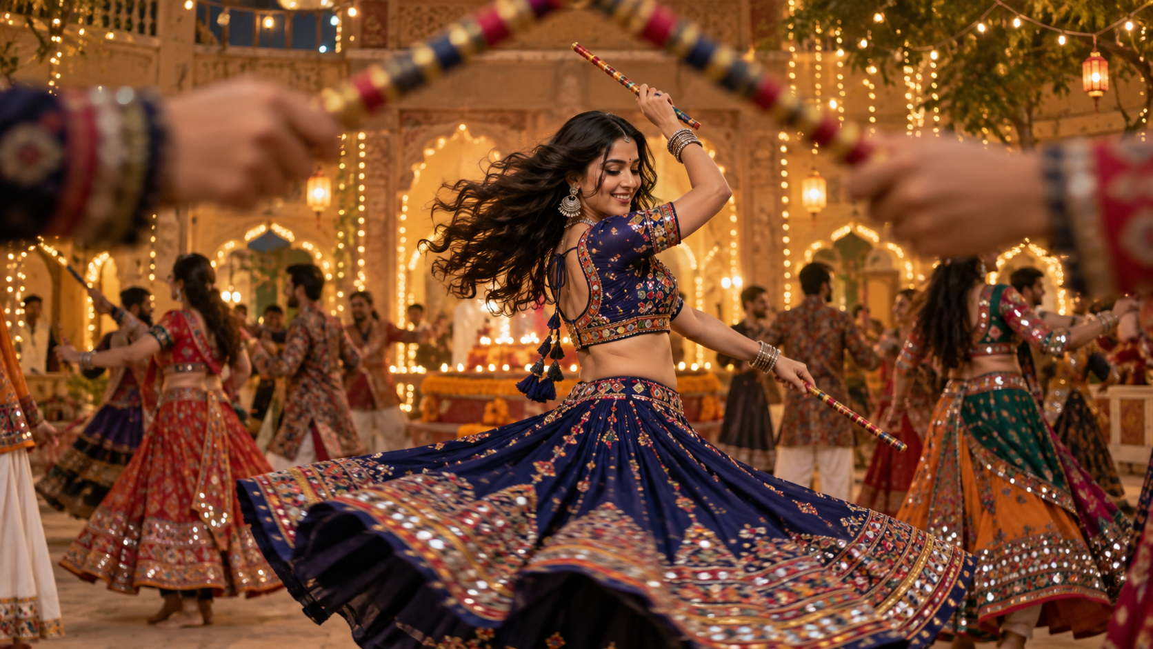 garba outfit change ai video editing prompt 2026 cover
