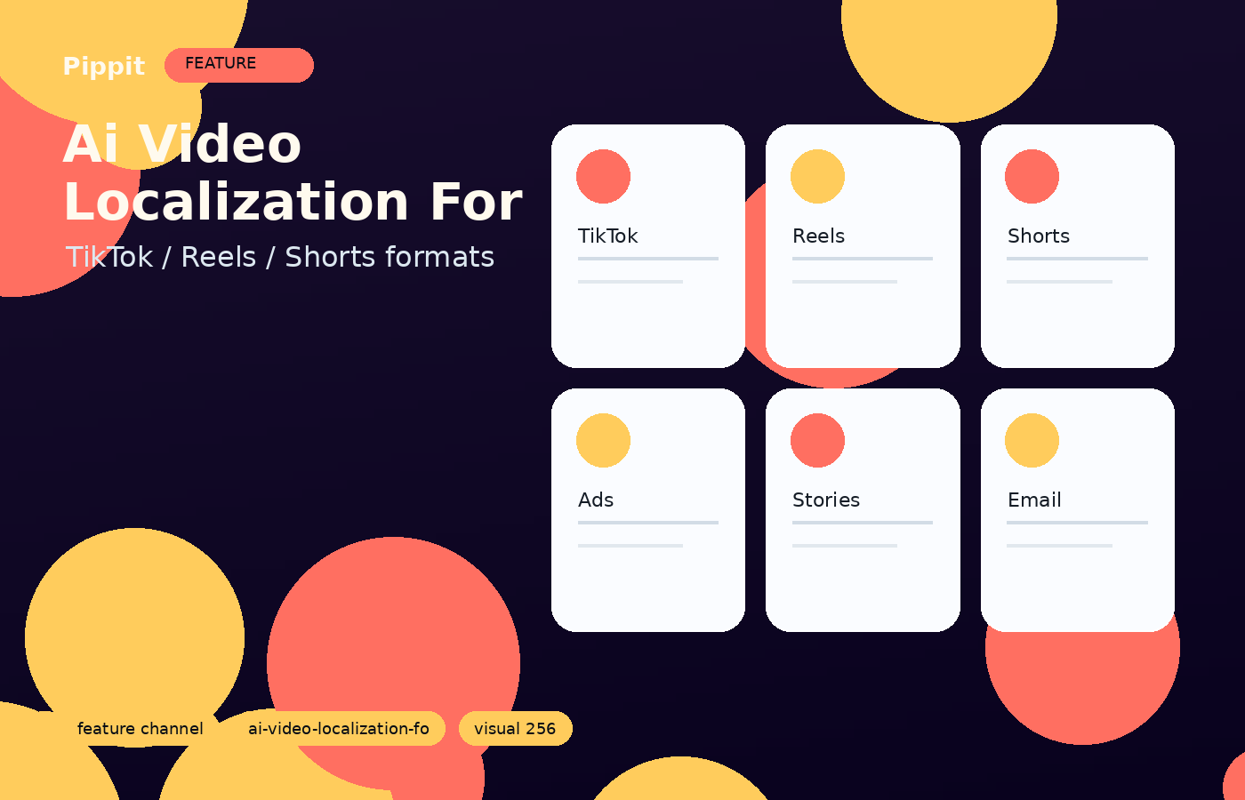 Ai Video Localization for Tiktok match the format to the social channel visual