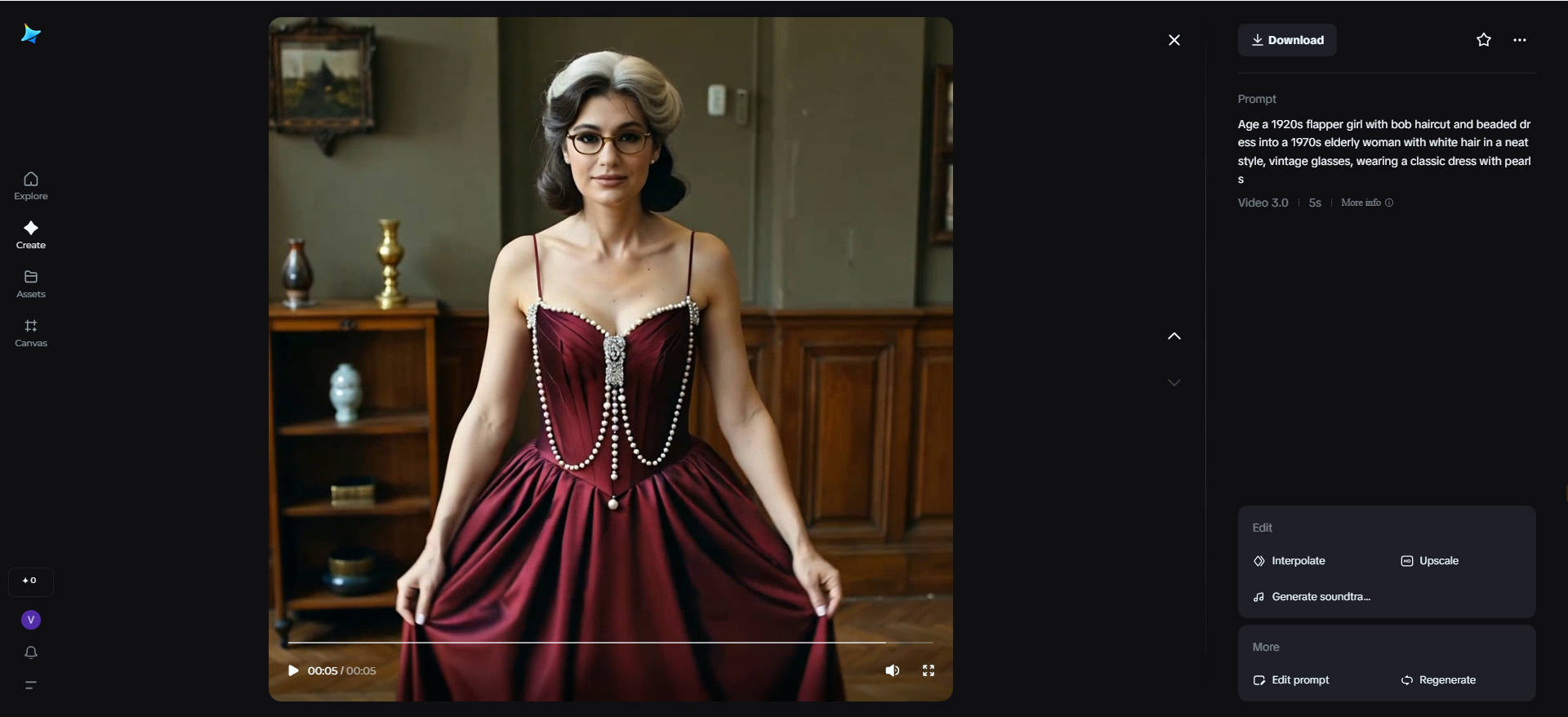 Historical figure aging