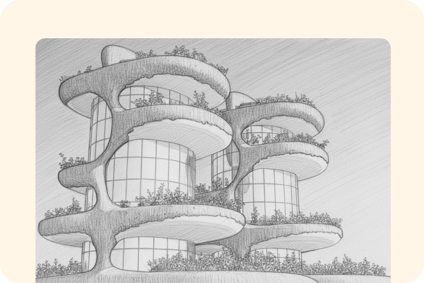 Images to sketch for concept art