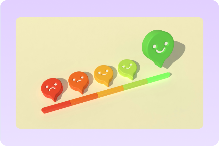 use ai text effect to move people