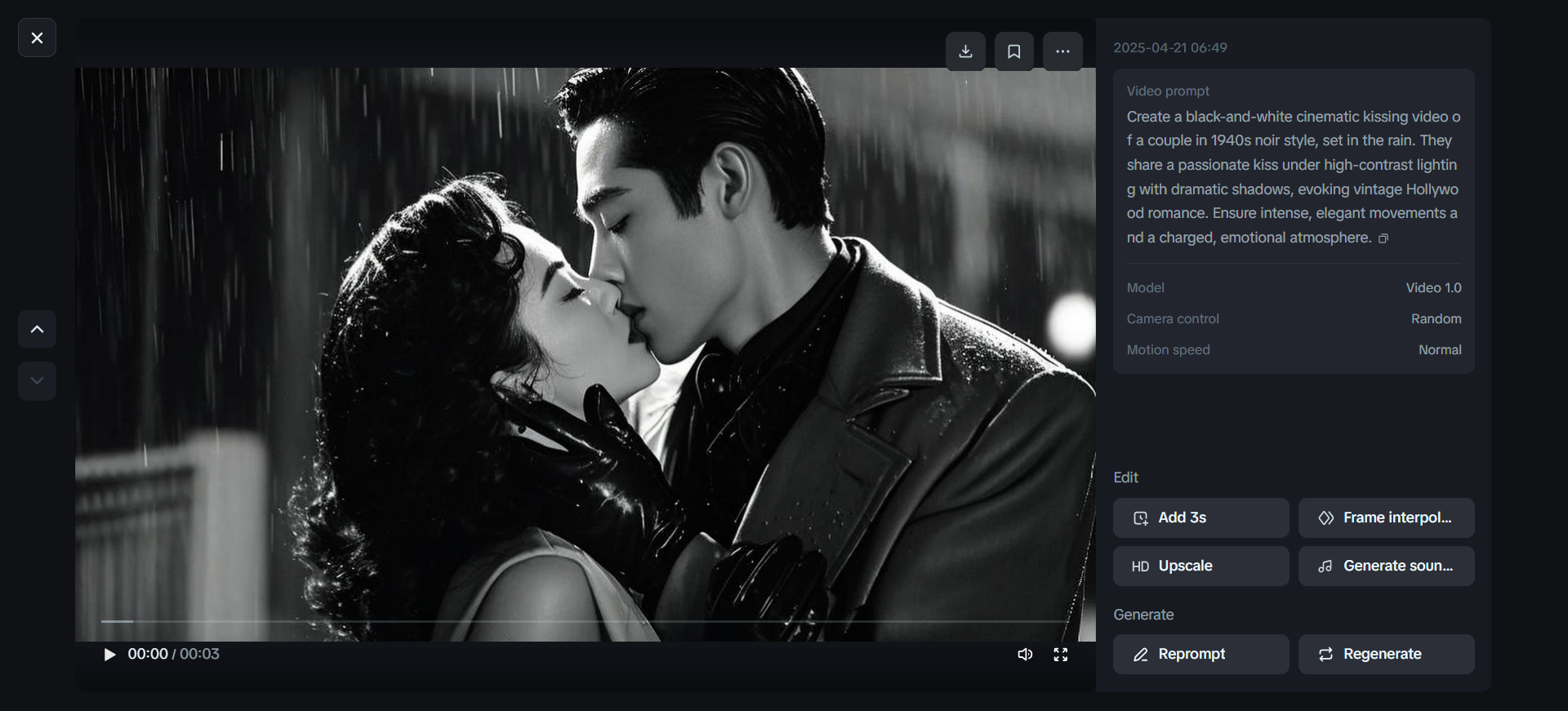 ai öpücük video jeneratörü ücretsiz çevrimiçi