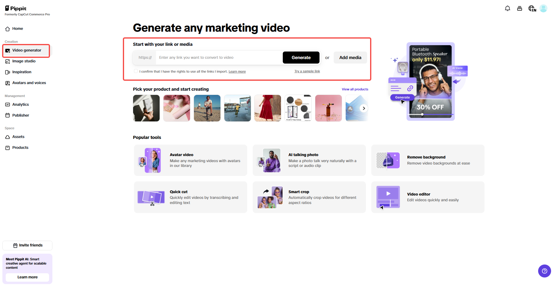 AI-generated video