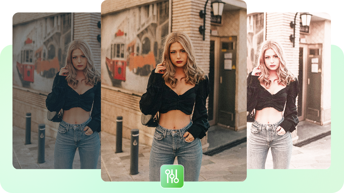 Fix exposure with AI picture color correction