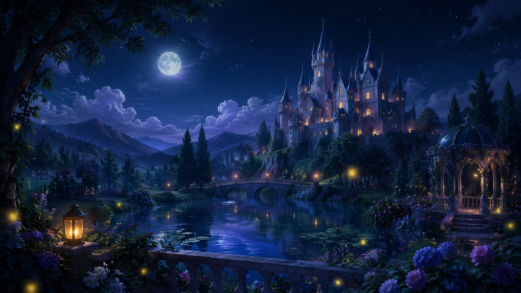 Dreamina AI Gutenachtgeschichte Videogenerator Prompt Beispiel 6: Soft Goodnight Finale