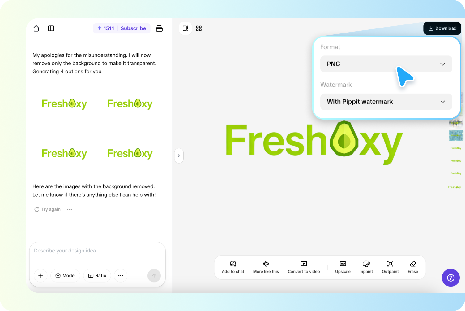 Tải xuống logo trong suốt cuối cùng
