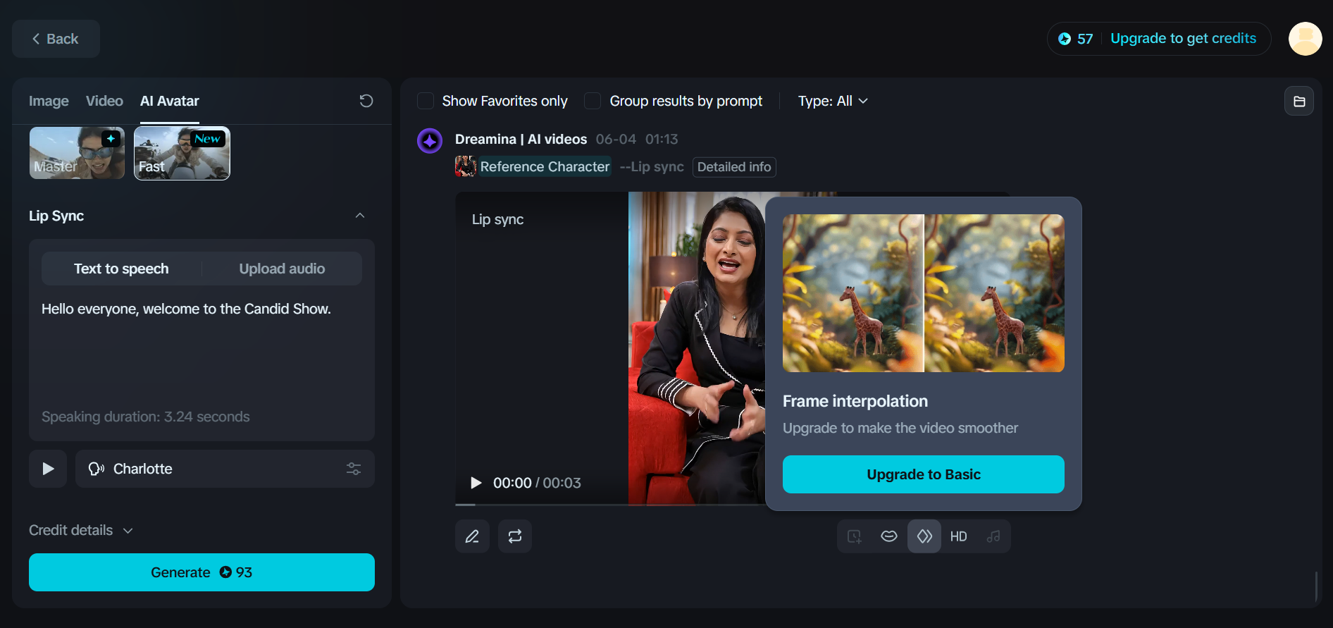 Interpolation de trame