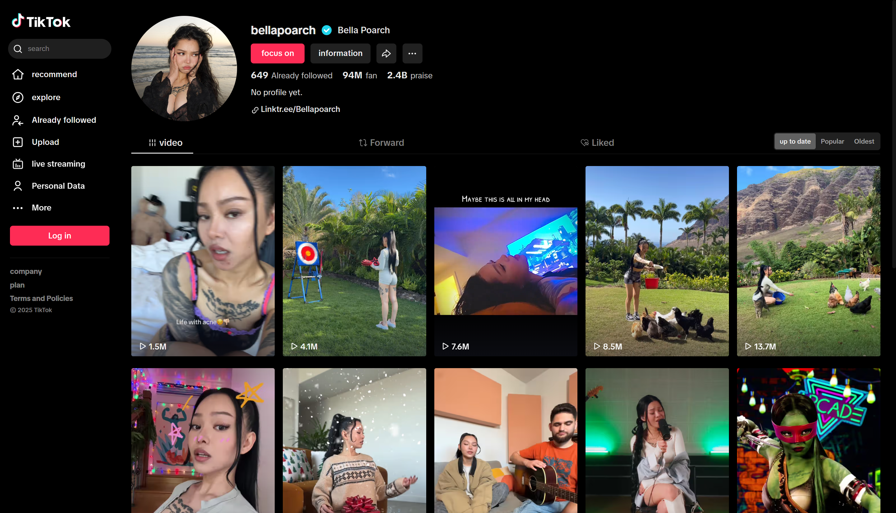 Топ-5 создателей тренда TikTok: Белла Поарч