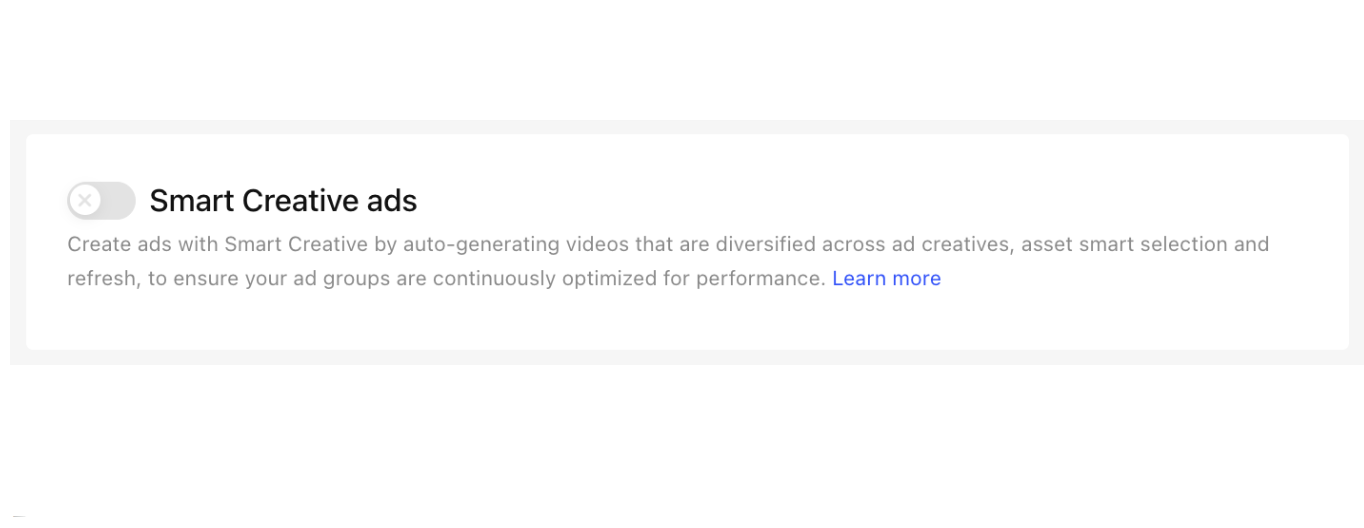 Create your ad on TikTok