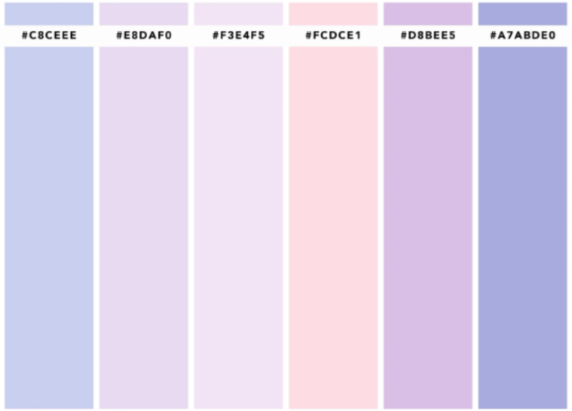 Color palette example