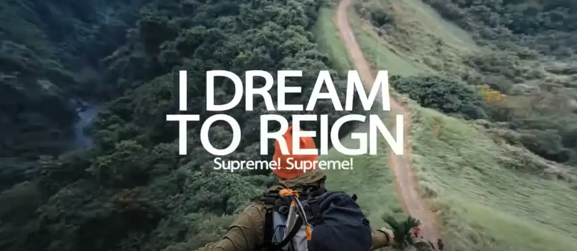 Music visualizer parallax lyric video template