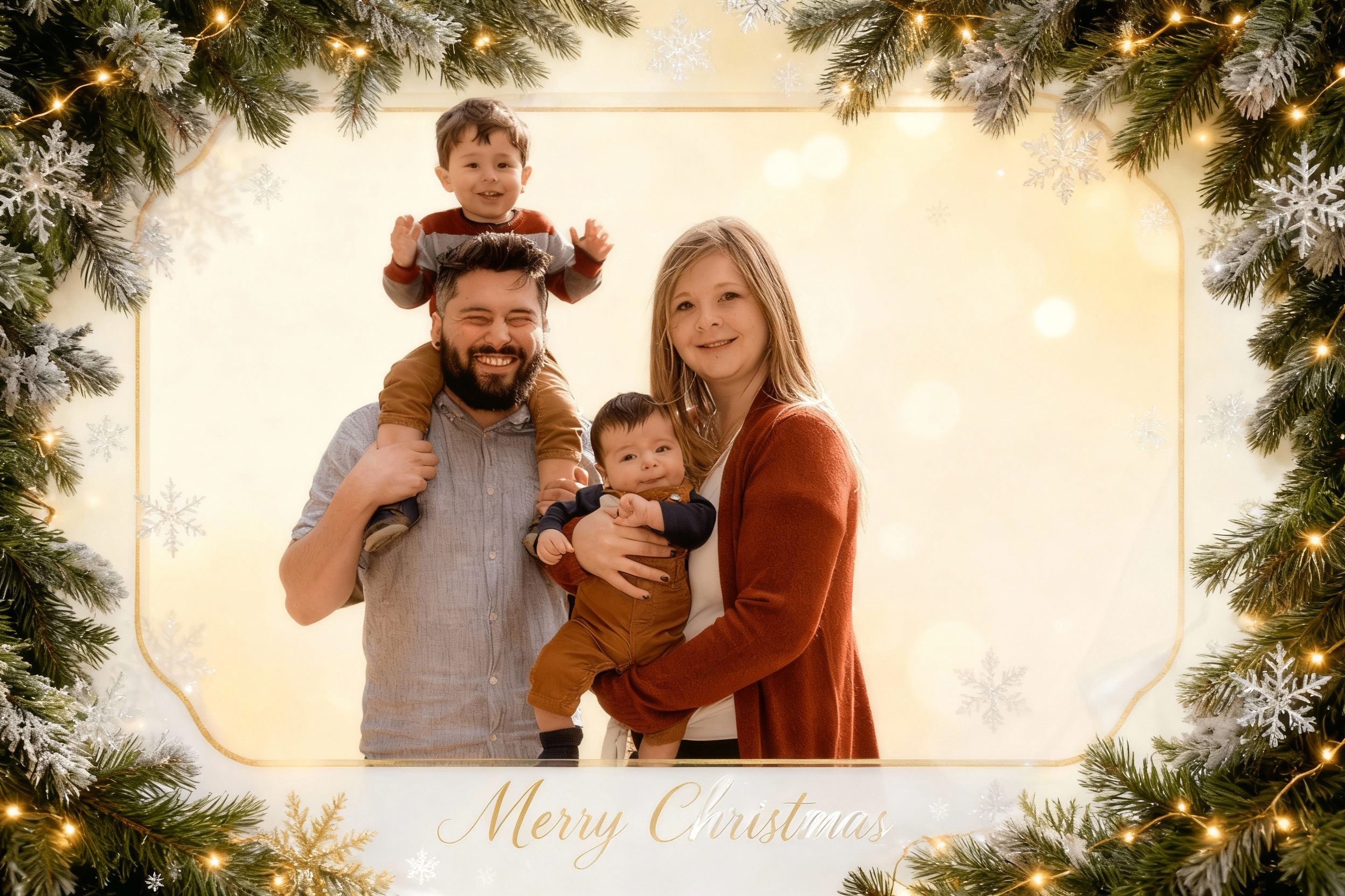 Make Christmas card online